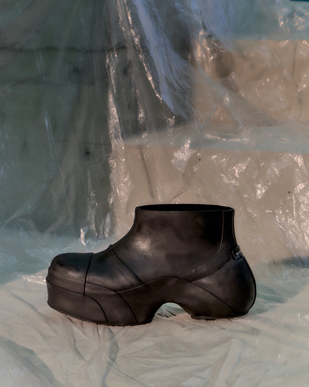 Givenchy SS 2023 Show Rubber Rainboot