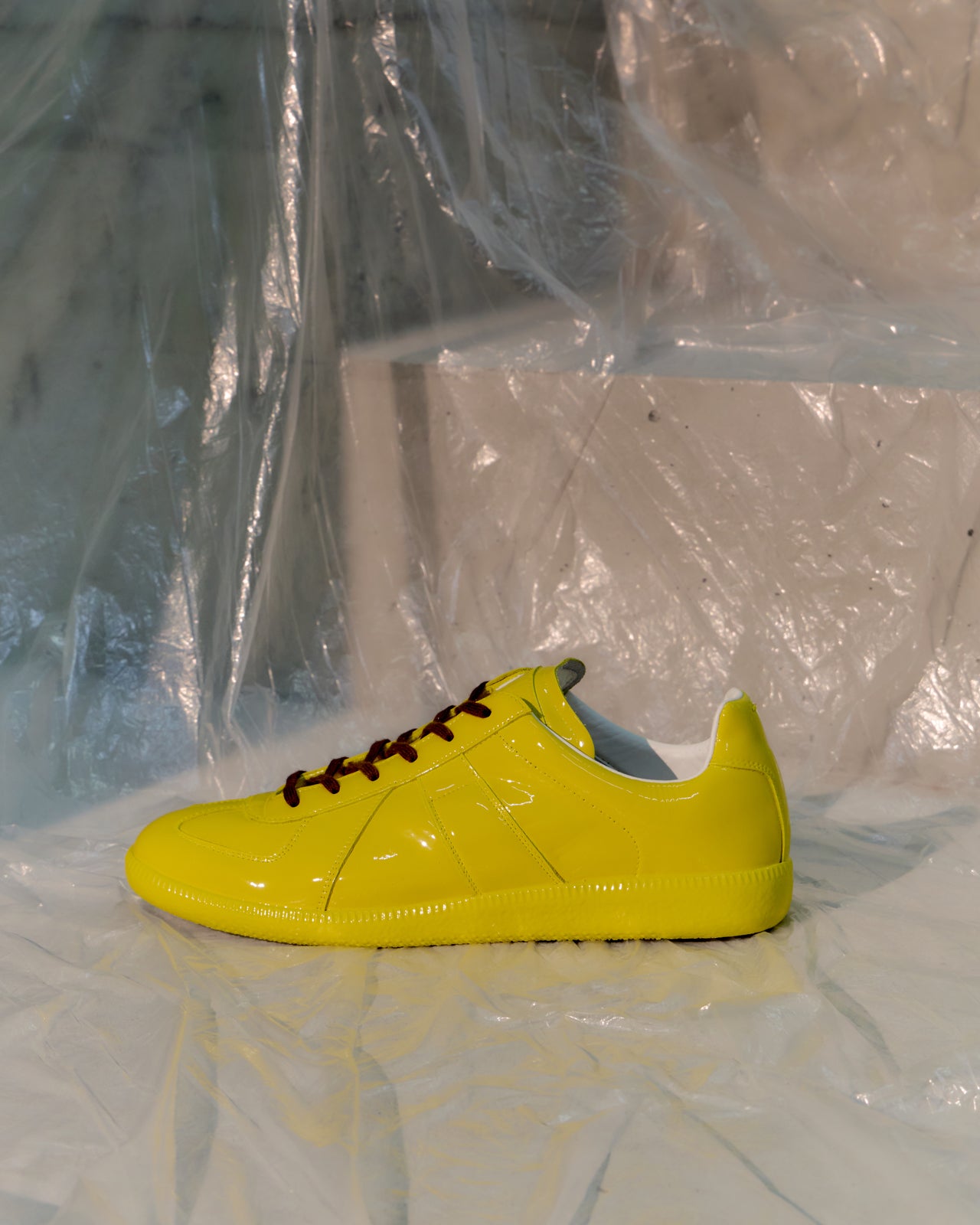 Maison Margiela 2022 Rubber-Dipped GAT Replica Sneakers