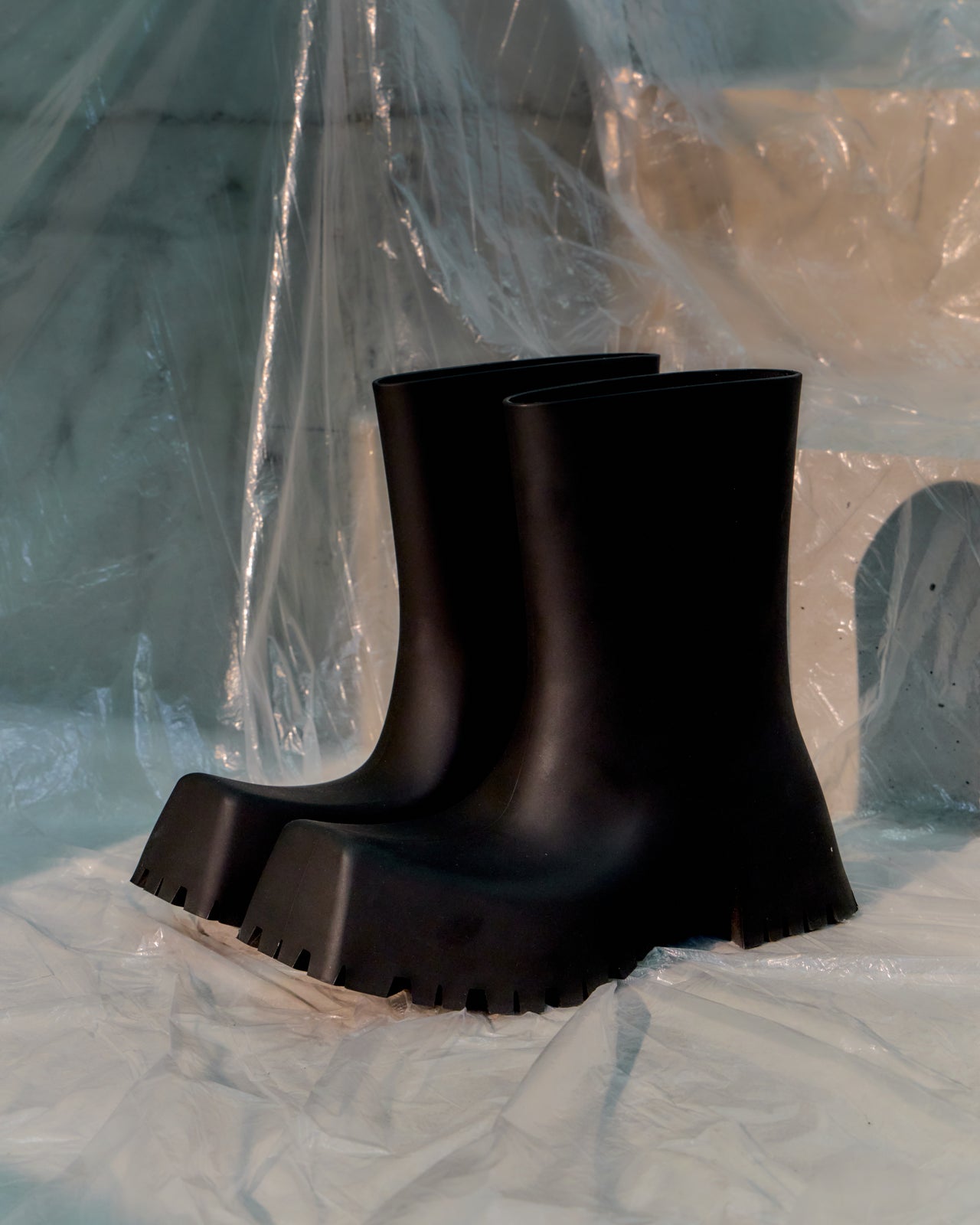 Balenciaga SS 2022 Rubber Trooper Boot