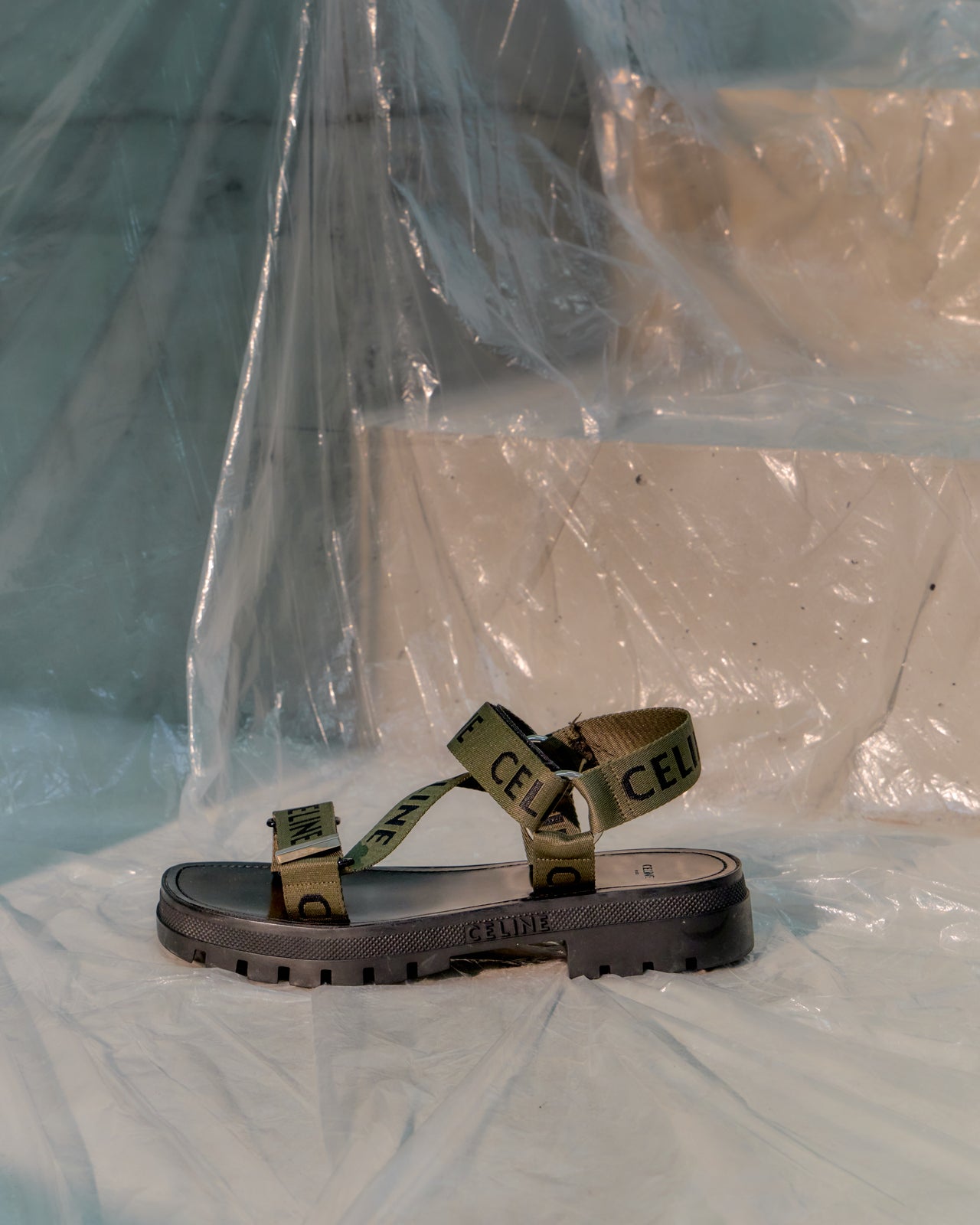 Celine Leo Strap Sandal