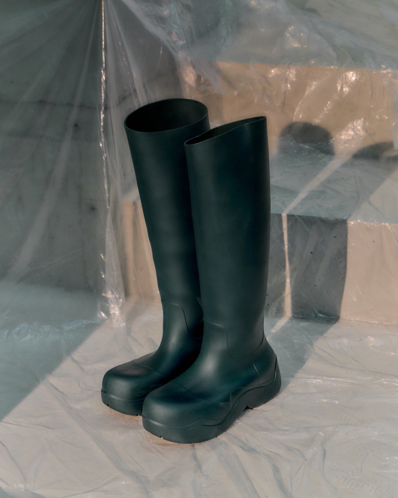 Bottega Veneta Knee High Puddle Boot