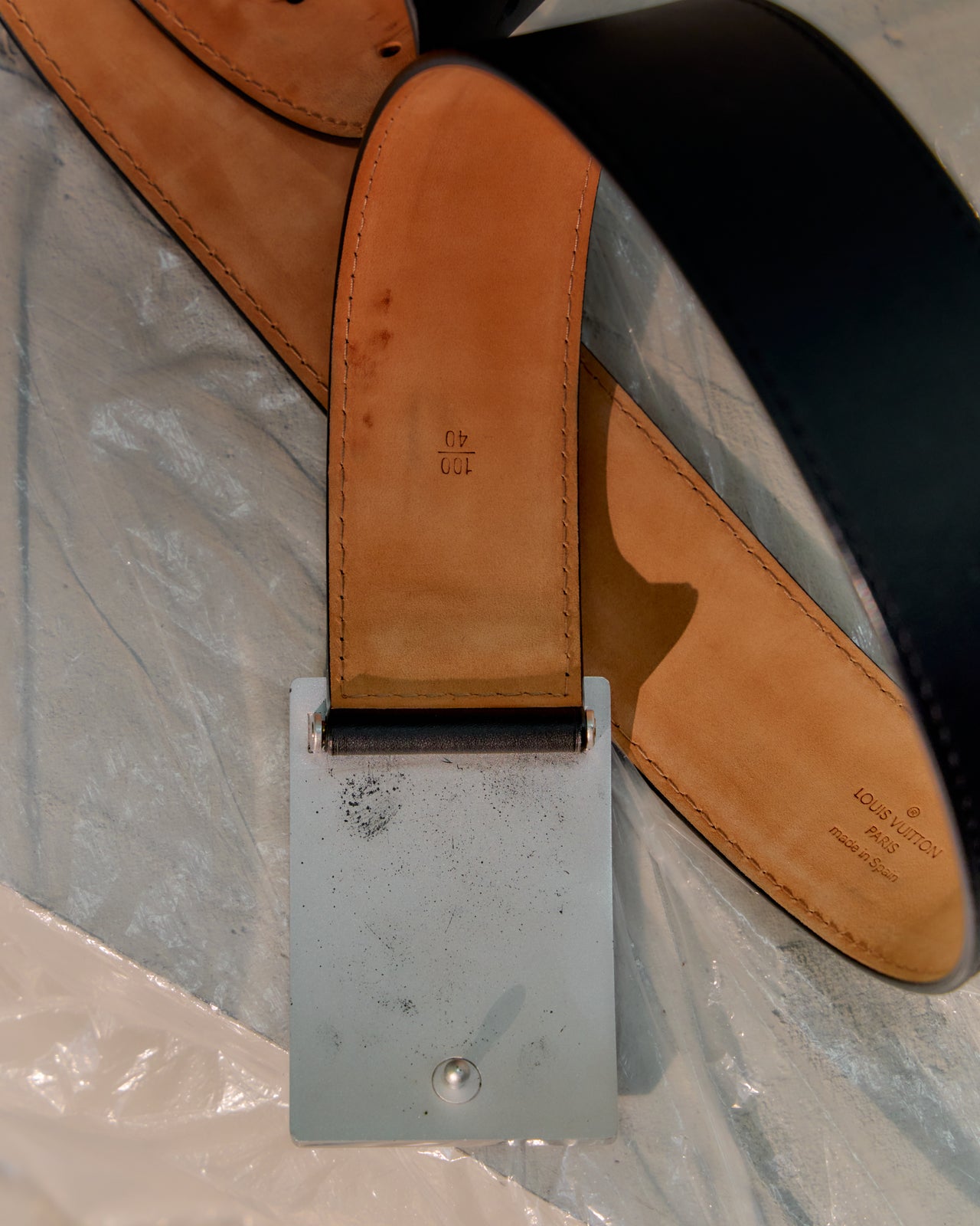 Louis Vuitton 2013 Travelling Requisites Leather Belt