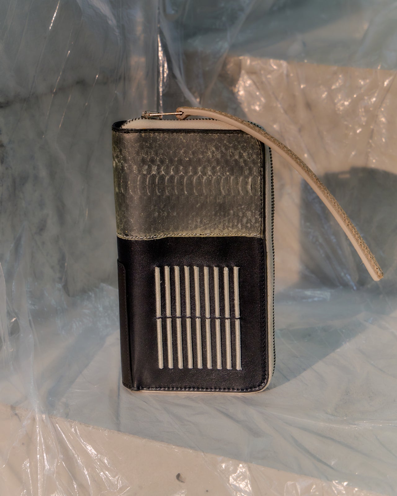 Rick Owens SS 2016 Zipped Wallet Medium