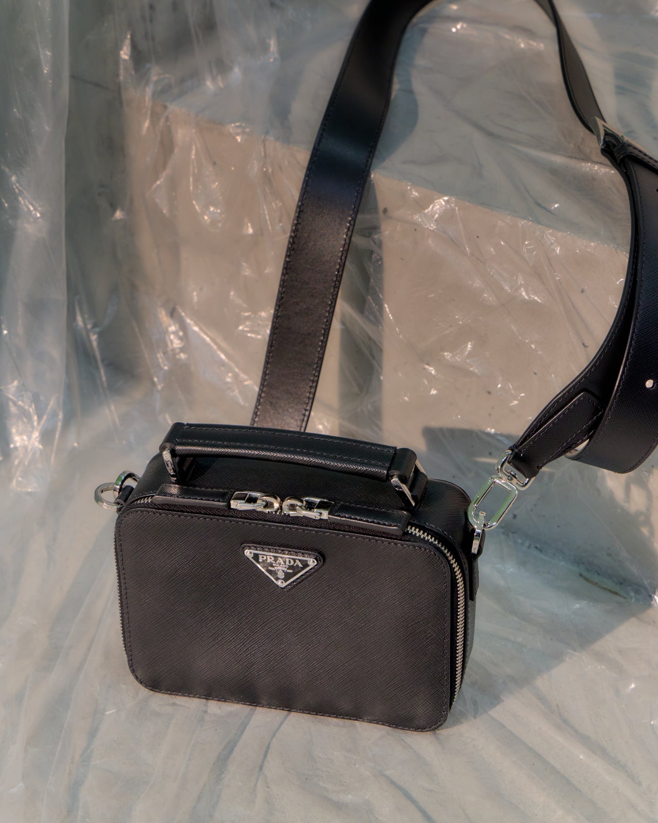 Prada Saffiano Brique Bag