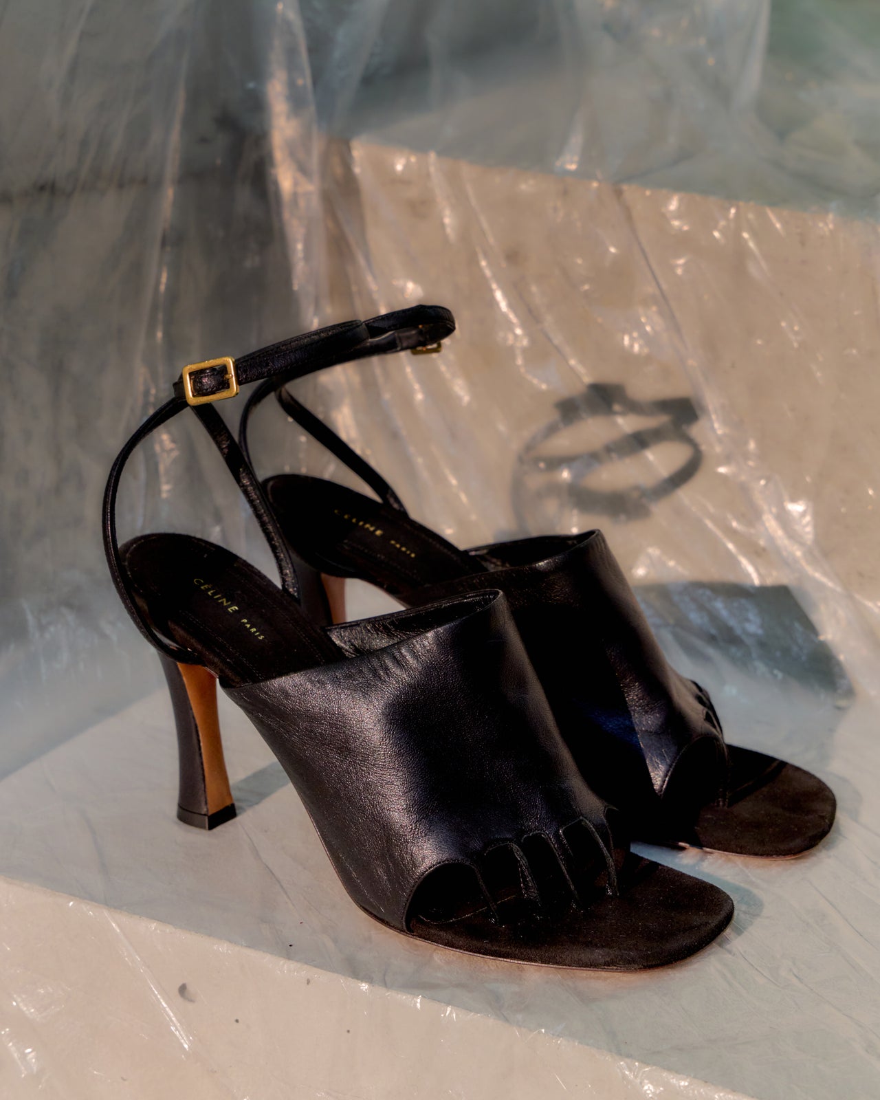 Céline FW 2018 Glove Toe Heels