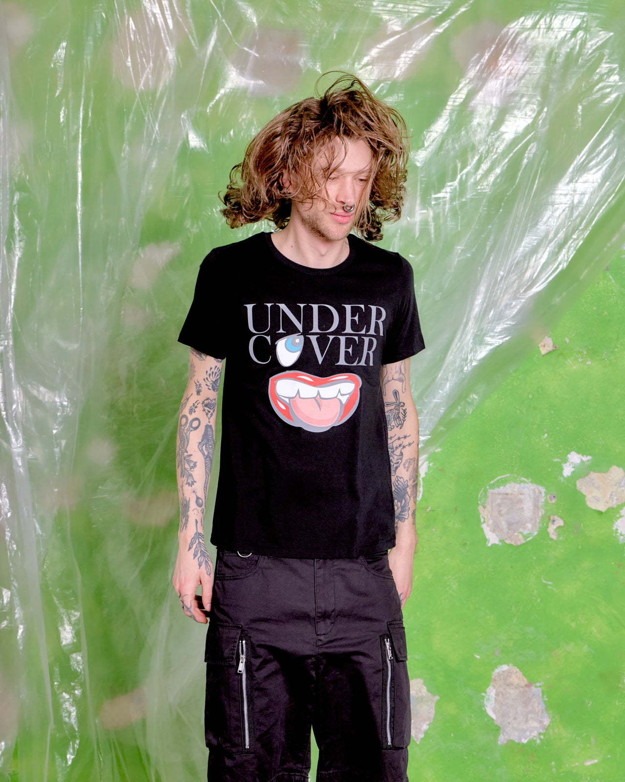 Undercover SS 2017 "Mouth" Logo T-Shirt