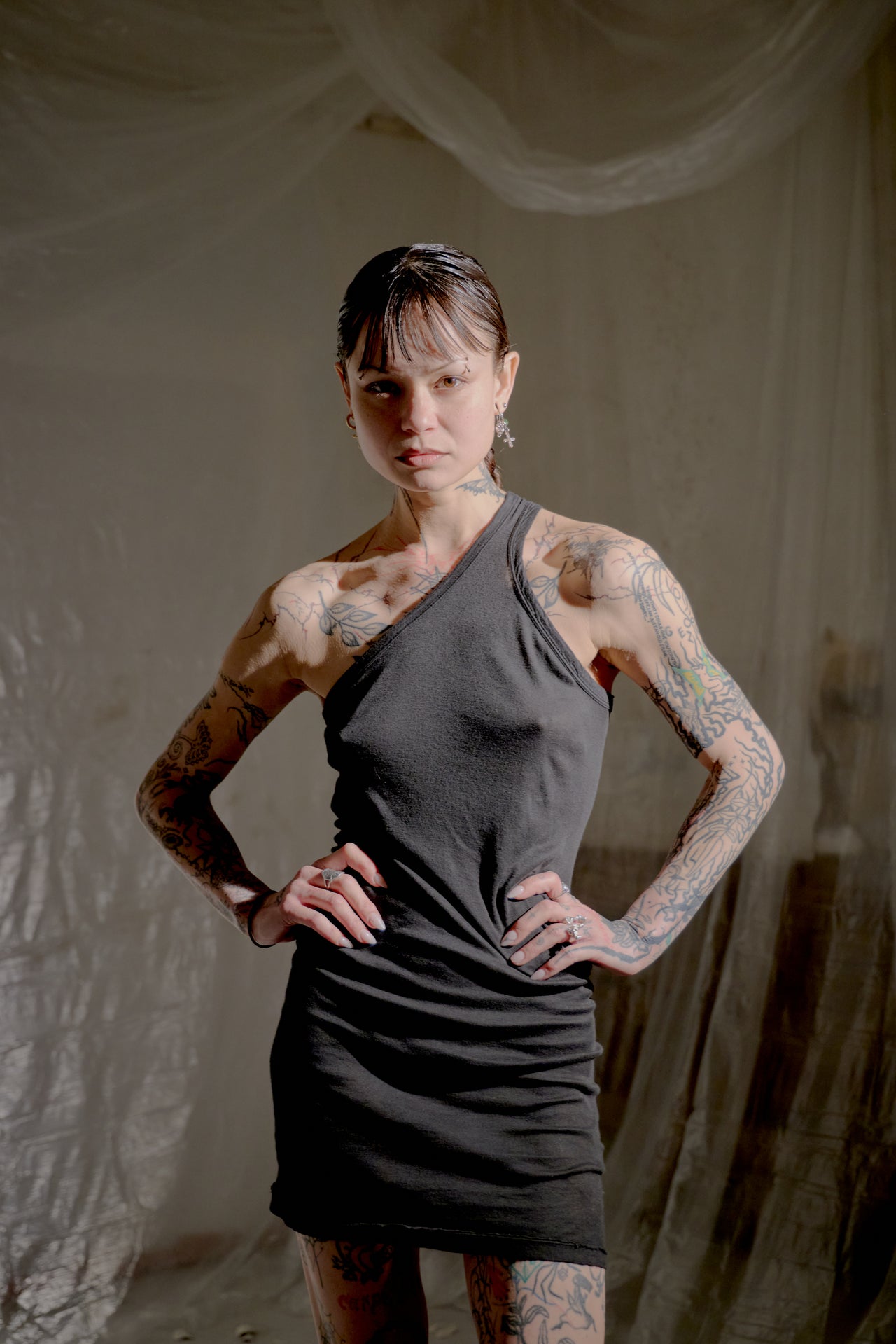 Rick Owens DRKSHDW Rib Spartan Top