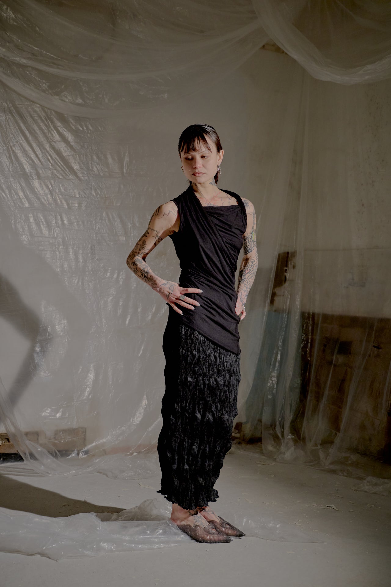 Rick Owens Lillies SS 2015 Twisted Top