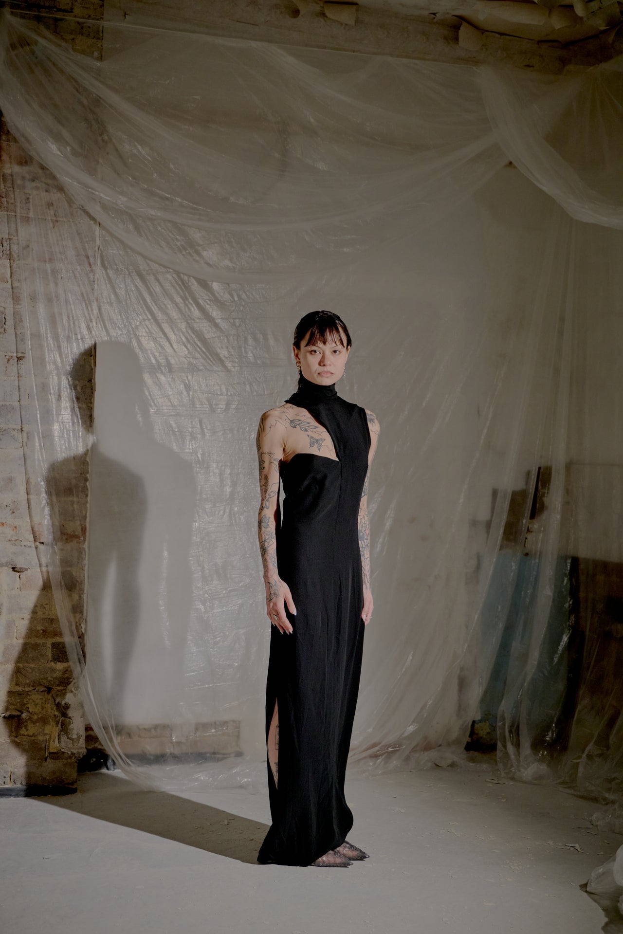 Ann Demeulemeester Asymmetric Sleeveless Dress