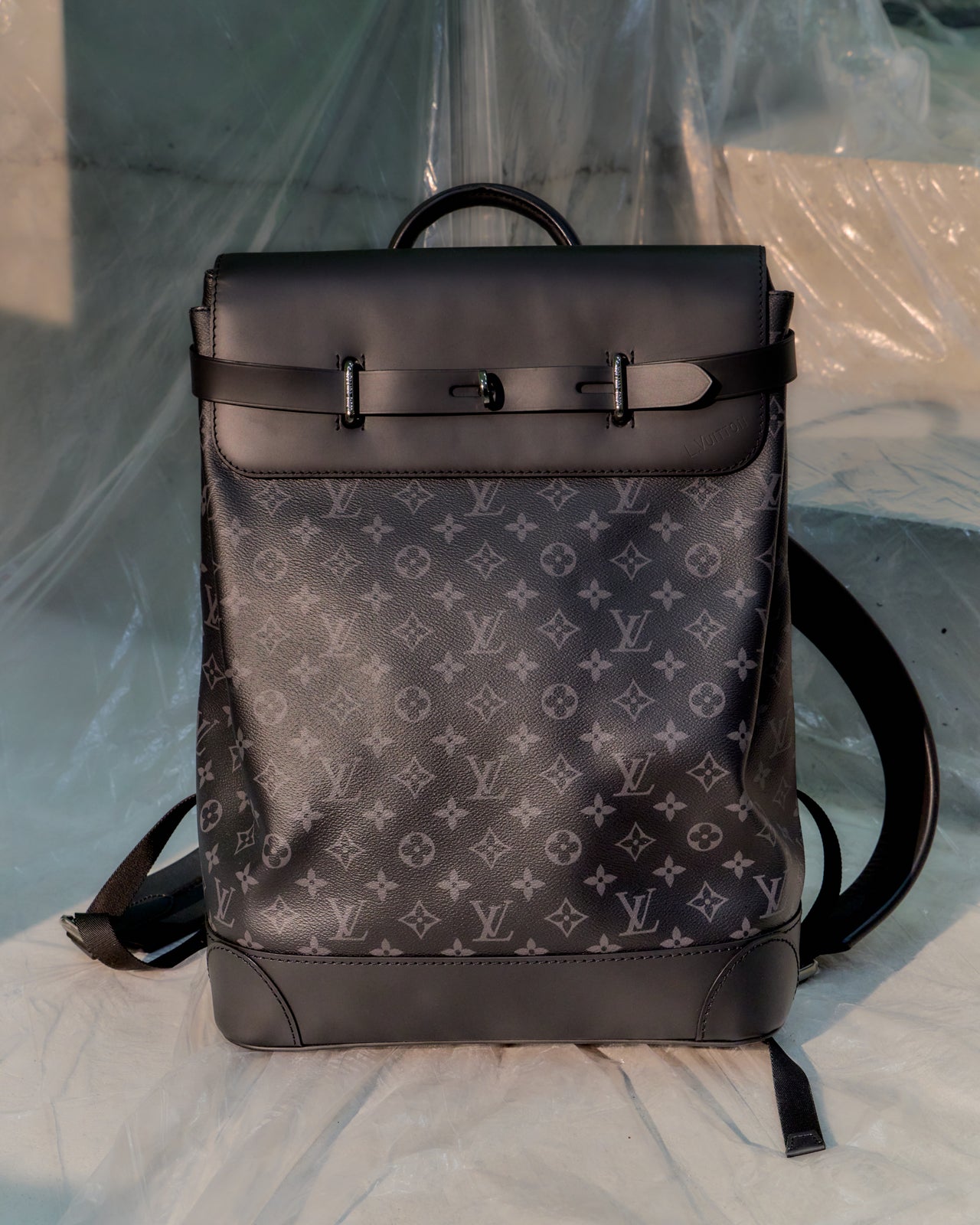 Louis Vuitton Monogram Eclipse Steamer Backpack