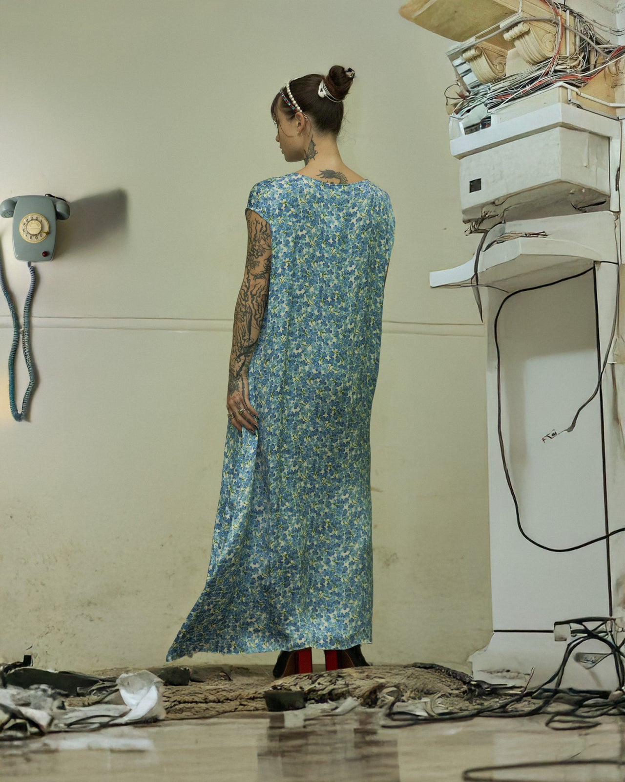 Vetements SS 2020 Floral dress