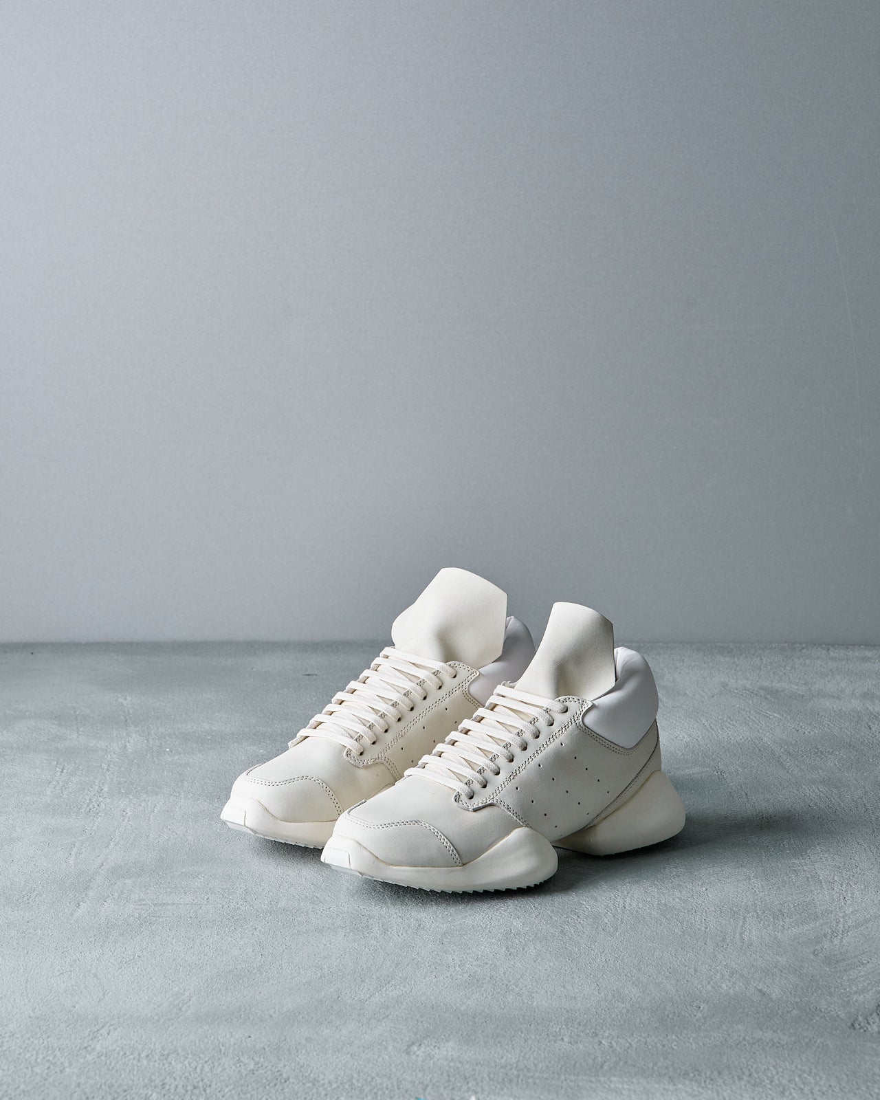 Rick Owens x Adidas SS 2016 Leather Shoes-Runner