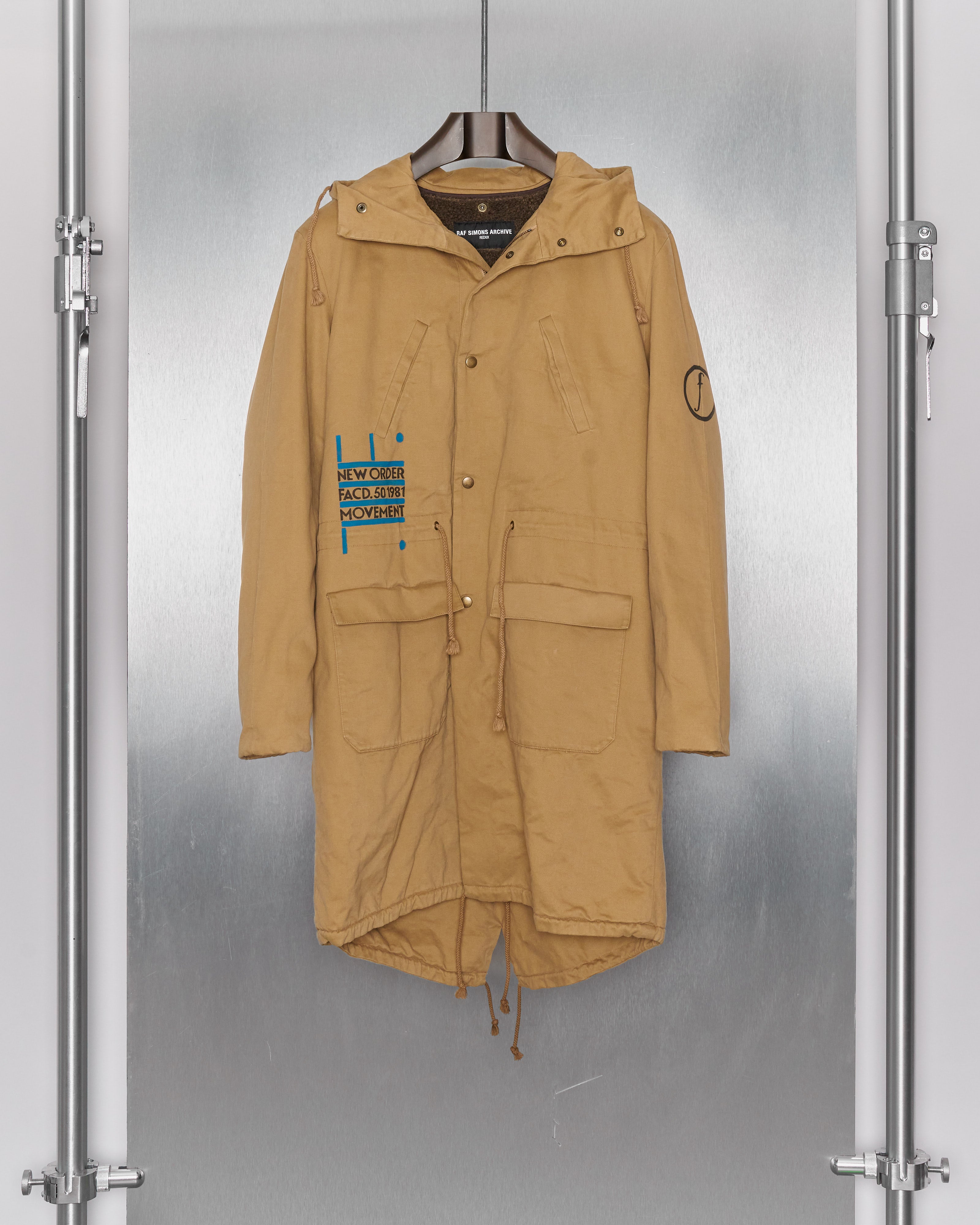 Raf Simons | 2021 Archive Redux AW03 Hand-Painted Parka Jacket - KOT-J