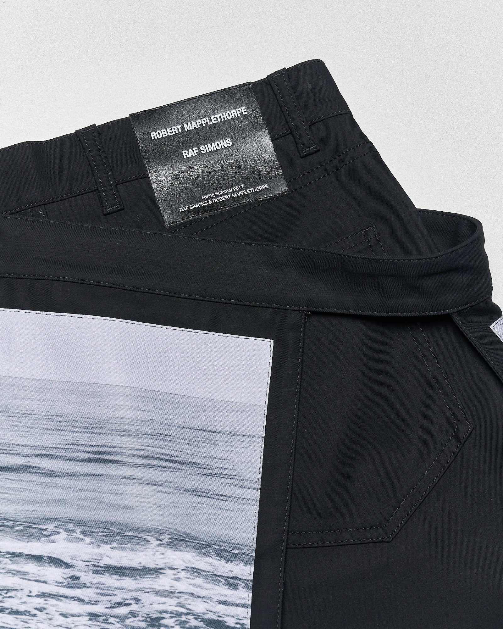 Raf Simons | SS 2017 x Robert Mapplethorpe Patch Apron Pant - KOT-J