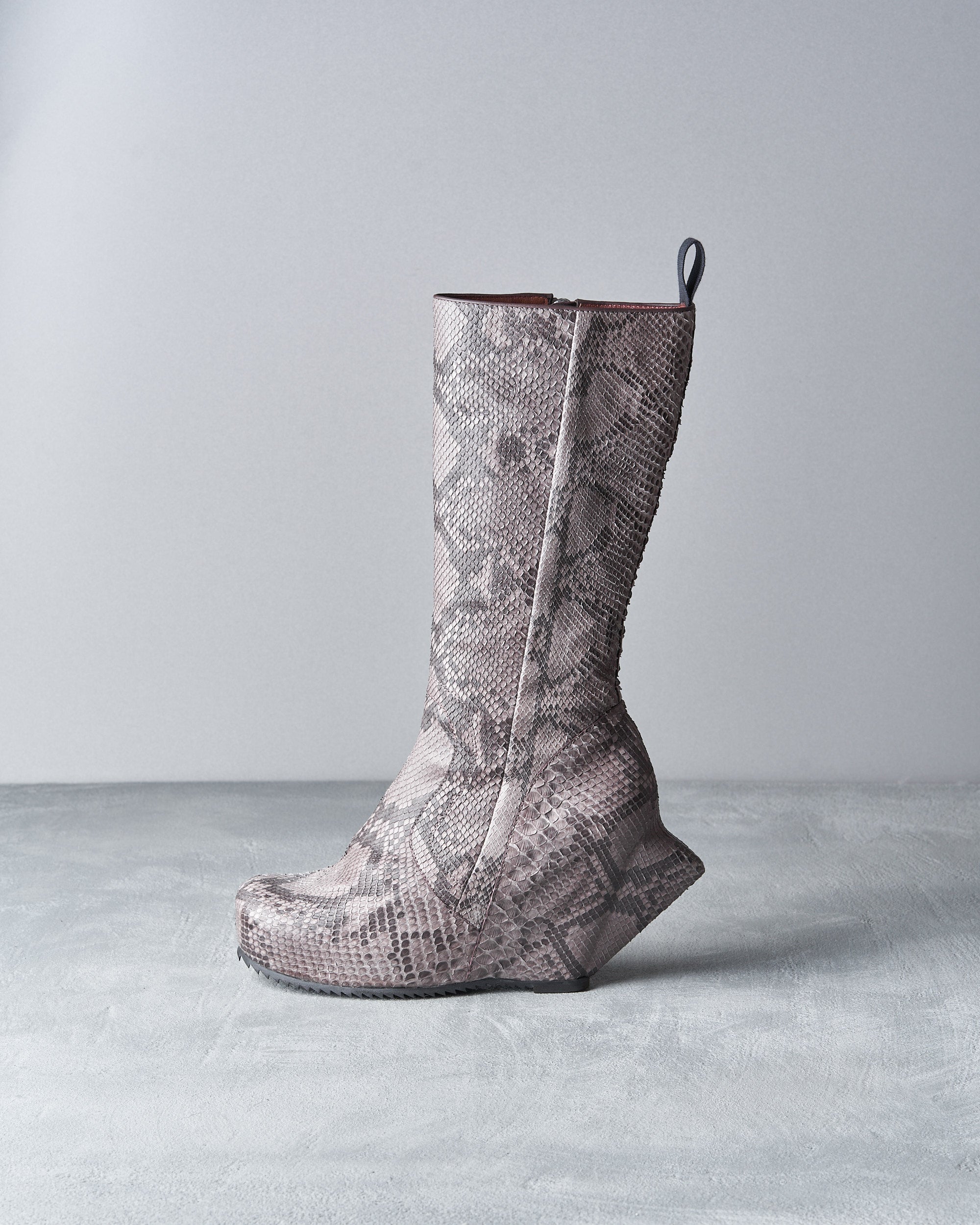 Rick Owens | Gleam FW 2010 Python Wedge Boot - KOT-J
