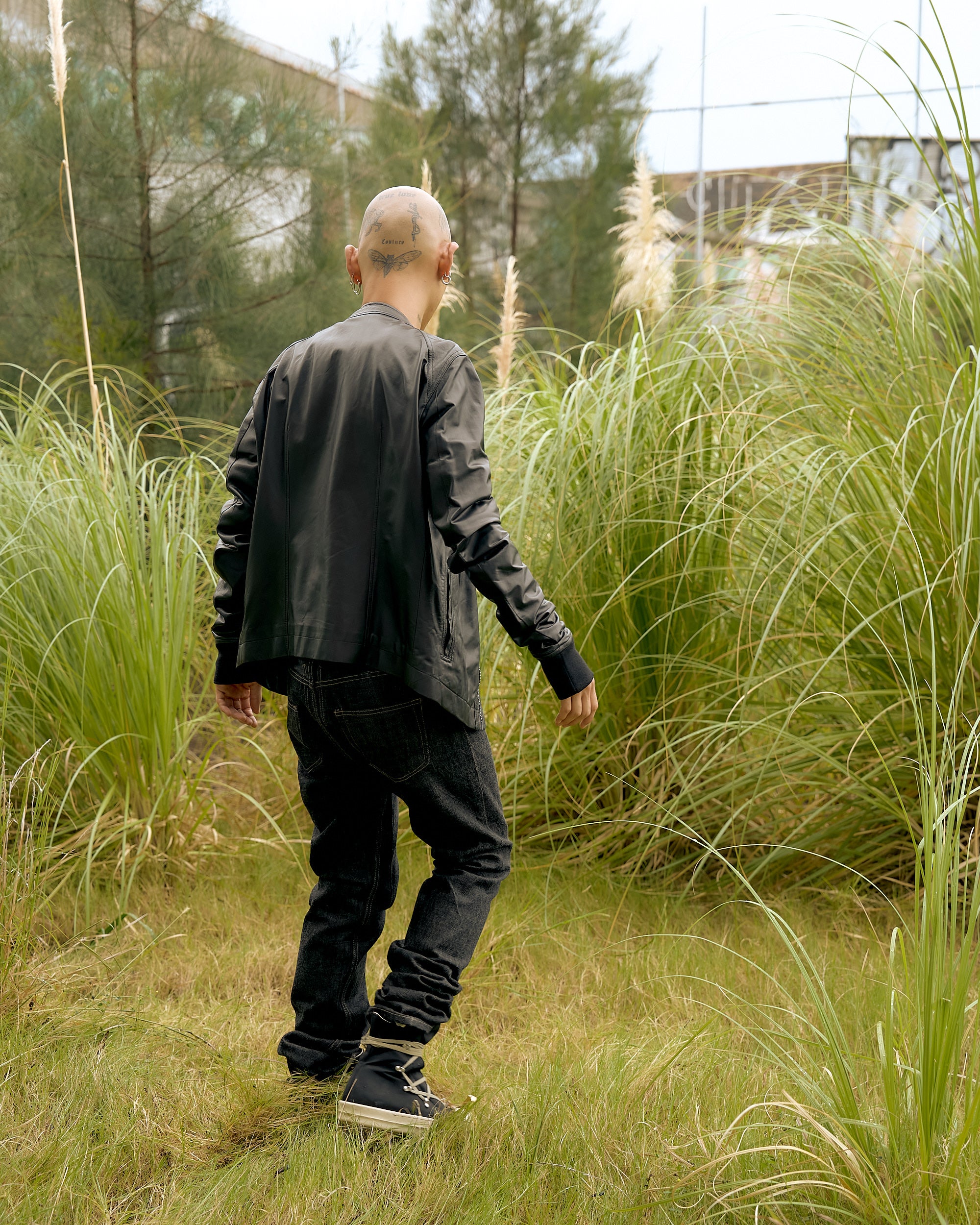 Rick Owens | SS 2014 Vicious Intarsia Lamb Leather Jacket - KOT-J