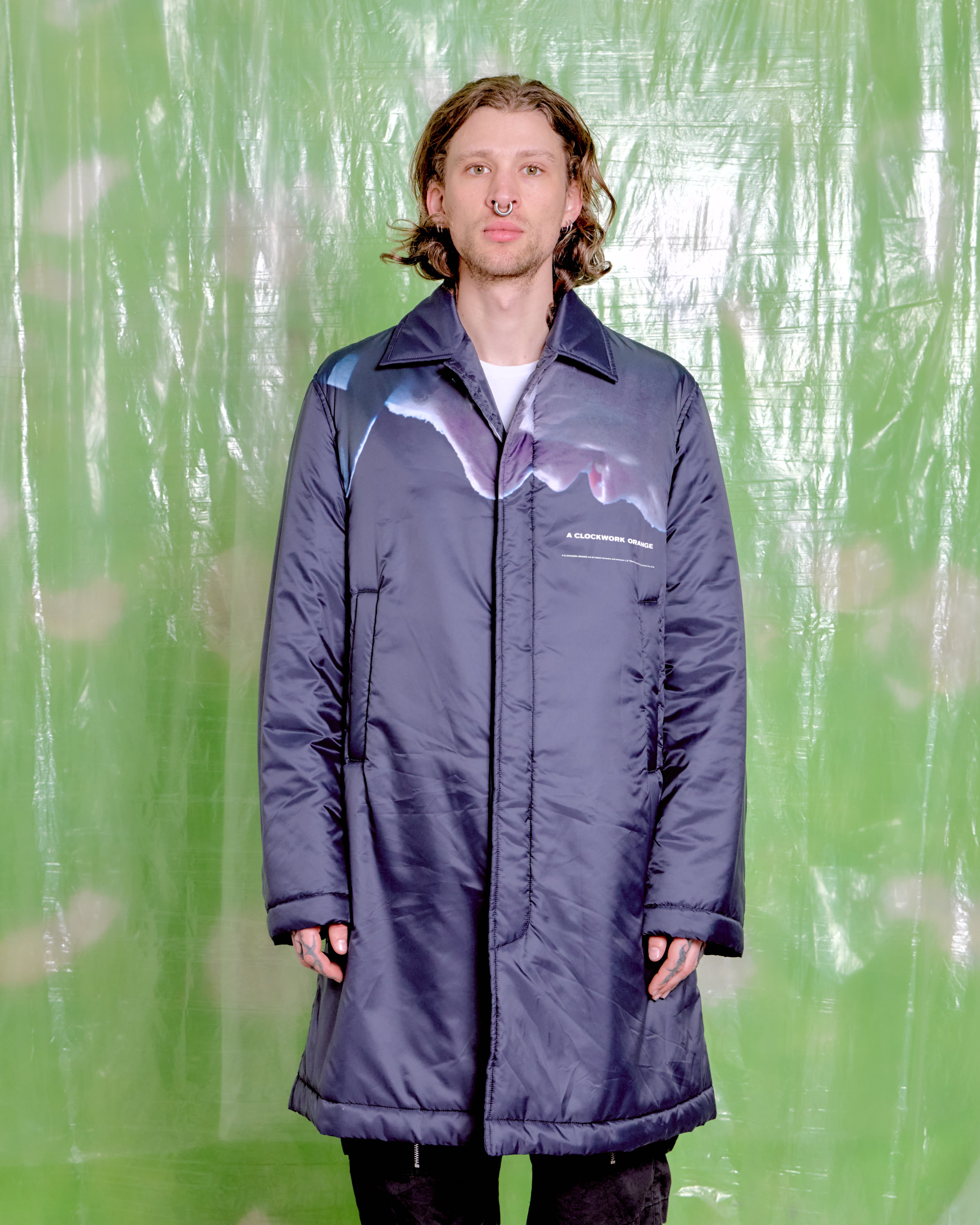 ジャケット・アウター unused 18aw check coat us1462 Undercover X A Clockwork Orange | Print Coat - KOT-J