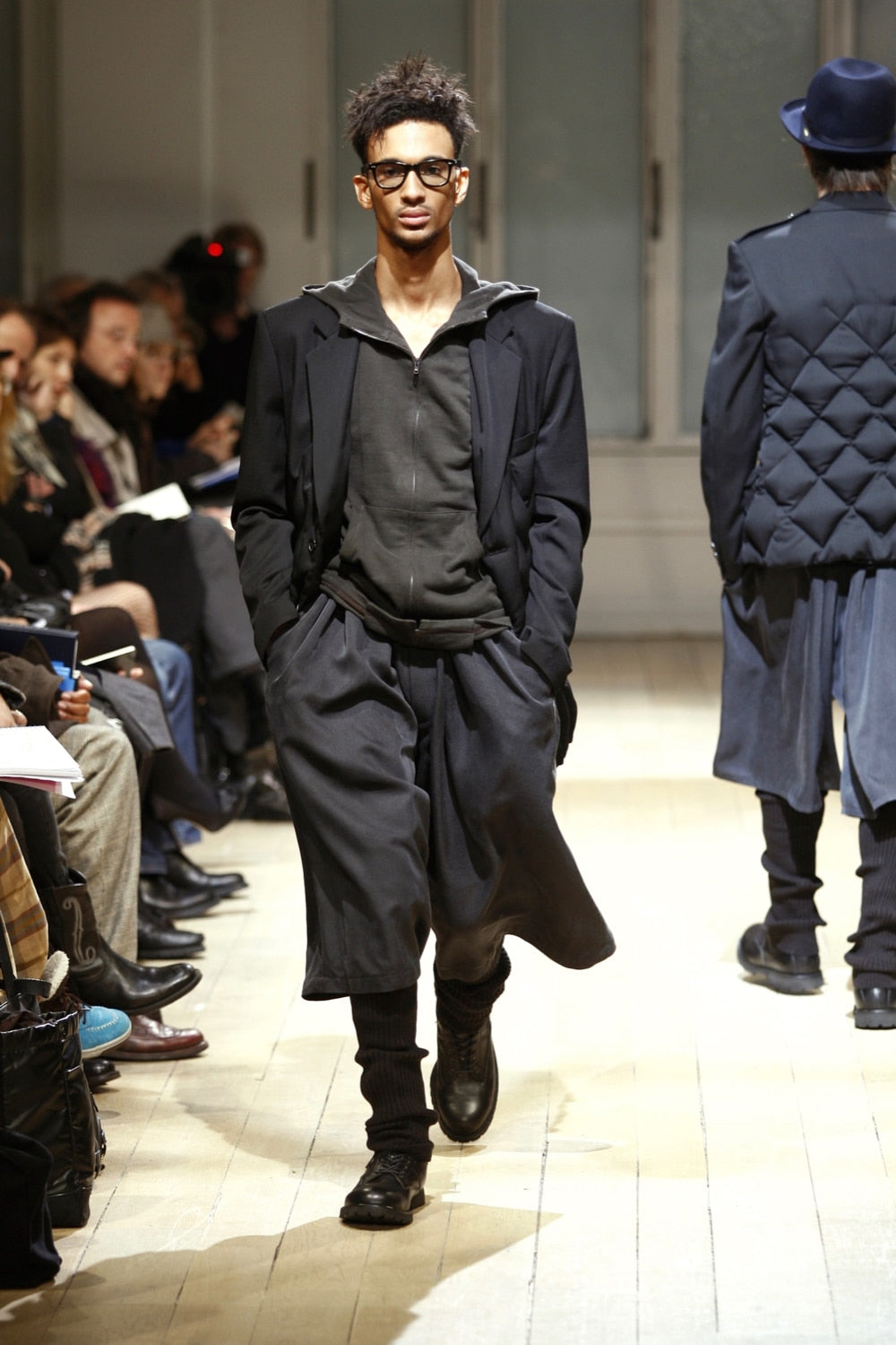 Yohji Yamamoto AW 2009 Look 28 Quilted blazer