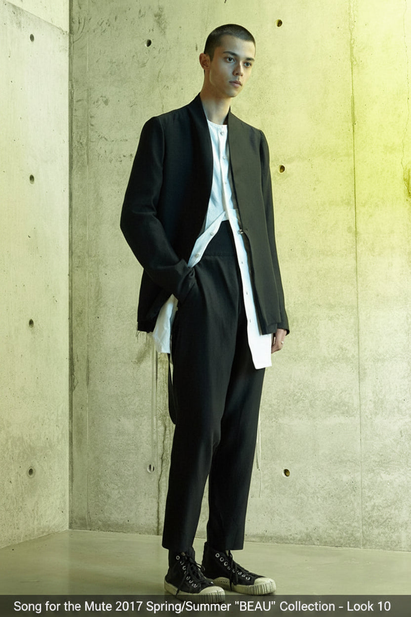 Song For The Mute SS 2017 Beau Brass Closure Jacket