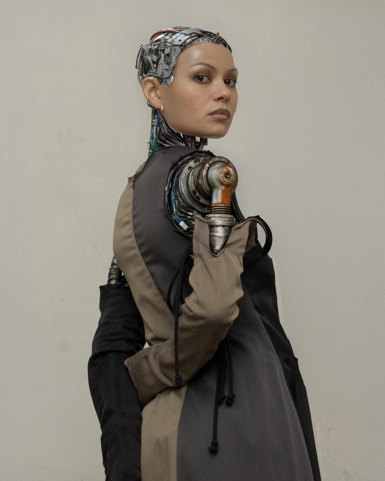 Song for the Mute Detachable sleeve dress