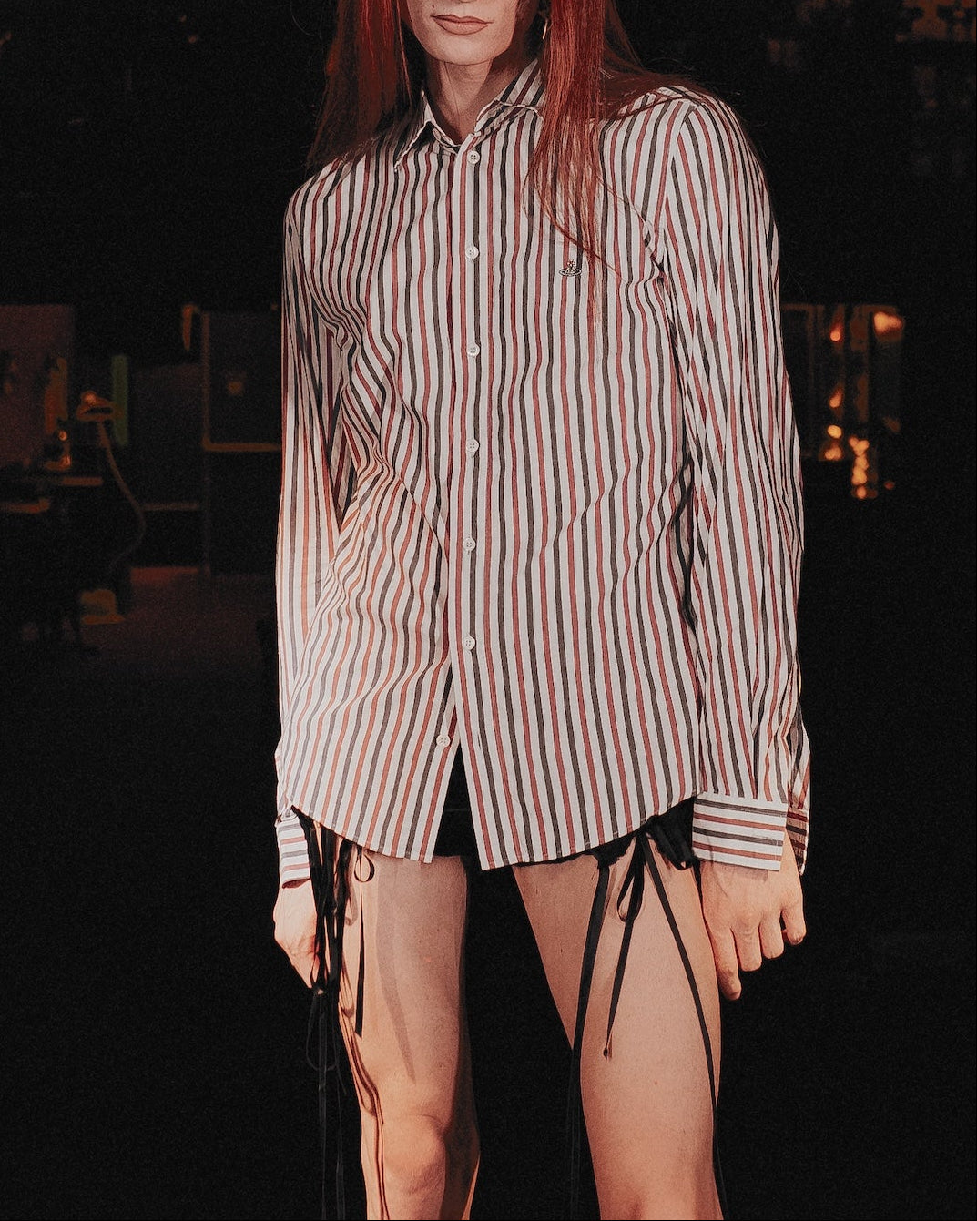 Vivienne Westwood Man AW 2011 Orb Stripe Collared Shirt